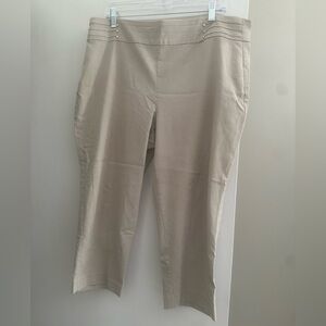 JM Collection Light Beige Pants